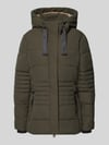 G.I.G.A. DX Jacke mit Kapuze und Label-Patch Oliv