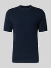 MCNEAL T-shirt o kroju regular fit z czystej bawełny Ciemnoniebieski