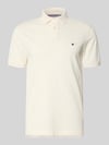 Tommy Hilfiger Koszulka polo o kroju regular fit z mieszanki bawełny Écru