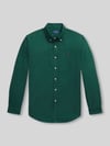 Polo Ralph Lauren Custom Fit Freizeithemd aus reiner Baumwolle Dunkelgruen