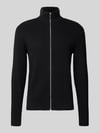 Lindbergh Strickjacke mit Reißverschluss Black