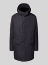 JOOP! COLLECTION Parka męska JOOP! Collection;Prosty krój;Kaptur z tunelem;Model ‘Moratos’;Kieszenie z patką;Zapięcie na guzik;Ozdobne szwy;Długość tyłu w rozmiarze 50: 91 cm;Szerokość ramion w rozmiarze 50: 49 cm;Szerokość klatki piersiowej w rozmiarze 50: 54 cm;Długość rękawa w rozmiarze 50: 67 cm Granatowy