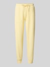 Christian Berg Woman Slim Fit Sweatpants mit Viskose-Anteil Hellgelb