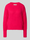 LOLLYS LAUNDRY Oversized Strickpullover mit Mohair-Anteil Modell 'Isolde' Pink