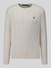 Polo Ralph Lauren Pullover mit Logo-Stitching Offwhite