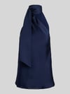Lauren Ralph Lauren Shaped fit top met vetersdetail Donkerblauw