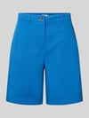 Tommy Hilfiger regular fit korte chino van mix van katoen en lyocell Koningsblauw