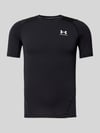 Under Armour T-shirt z o kroju slim fit z nadrukiem z logo Czarny