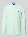 Superdry Regular Fit Freizeithemd mit Logo-Stitching Gruen