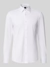 BOSS Slim Fit Businesshemd aus Baumwoll-Mix Modell 'P-Hank-K-261' Weiss