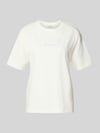 Marc O'Polo DENIM Regular Fit T-Shirt aus reiner Baumwolle Offwhite