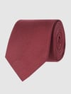 Blick Krawatte aus reiner Seide (7 cm) Bordeaux