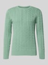 GANT Regular Fit Pullover aus reiner Baumwolle Mint