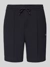 BOSS Green Regular Fit Sweatshorts aus Baumwoll-Mix Modell 'JT_JOIN HEADLO' Dunkelblau