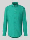 Polo Ralph Lauren Custom Fit Freizeithemd aus reiner Baumwolle Dunkelgruen
