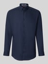 OLYMP Modern Fit Businesshemd aus reiner Baumwolle Blau