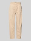 CAMBIO Barrel Fit Jeans aus Baumwoll-Mix Modell 'OCEAN' Sand