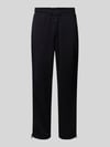 HUGO Relaxed Fit Sweatpants mit Reißverschluss-Detail Modell 'DOLOS' Black