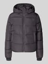 PIECES Regular Fit Steppjacke mit Kapuze Modell 'BEE NEW' Metallic Braun