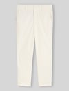 Tom Tailor Denim Regular Waist Cordhose aus reiner Baumwolle Offwhite