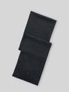 Polo Ralph Lauren Schal aus reiner Wolle mit Logo-Stitching Anthrazit