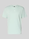 The North Face t-shirt z wyhaftowanym logo Miętowy