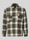 JACK & JONES Regular Fit Hemdjacke mit Brusttaschen Modell 'REGENT' Oliv