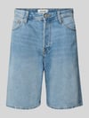 JACK & JONES Loose Fit Jeansshorts im 5-Pocket-Design Modell 'TONY' Jeansblau