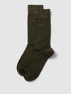 BOSS Socken aus Baumwoll-Mix im 2er-Pack Oliv