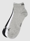 PUMA Damskie skarpety do sneakersów w zestawie 3 szt. Biały