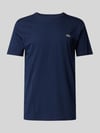 Lacoste T-shirt met ronde hals Marineblauw