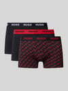 HUGO Trunks aus Baumwoll-Mix im 3er-Pack Black