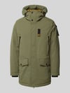 PME Legend Parka met labeldetail Olijfgroen