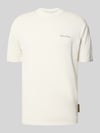 Marc O'Polo Regular Fit T-Shirt aus reiner Baumwolle Marc O'Polo × DFB Travel Collection Offwhite