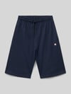 Champion Regular fit sweatshorts met logoprint Marineblauw