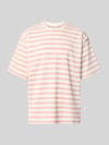Redefined Rebel Oversized T-Shirt mit Rundhalsausschnitt Modell 'Gael' Hellrosa