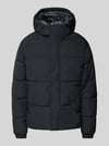 JACK & JONES Steppjacke mit Kapuze Modell 'BRADLEY' Black