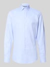 Jake*s Slim Fit Business-Hemd mit Kentkragen Bleu