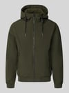 JACK & JONES Regular Fit Jacke mit Logo-Detail Oliv