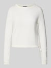 REVIEW Pullover met ronde hals en tunnelkoord Offwhite