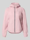ASICS Jacke mit Logo-Print und Kapuze Rosa