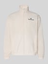 Sergio Tacchini Regular Fit Jacke mit Stehkragen Modell 'Nayla' Offwhite
