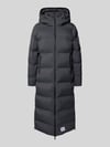khujo Steppmantel mit Label-Patch Modell 'Larea' Anthrazit