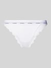 GUESS Slip mit Spitzenbesatz Modell 'JANE' Weiss