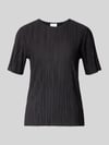VILA T-Shirt mit Rundhalsausschnitt Modell 'LISA' Black