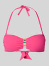 Banana Moon Bikini-Oberteil mit Zierbesatz Modell 'Zino' Rosa