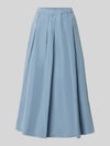 Weekend Max Mara midi-rok met katoen model 'FORMICA' Lichtblauw