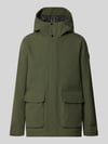 Didriksons Regular Fit Jacke mit aufgesetzten Taschen Modell 'Liam' Oliv