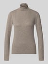someday. Longsleeve mit Rollkragen Taupe