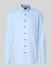 OLYMP Level 5 Body fit zakelijk overhemd met extra lange mouw Bleu